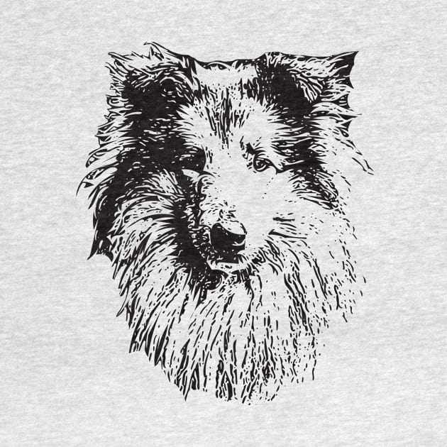 Rough Collie gift for Collie Owners by DoggyStyles